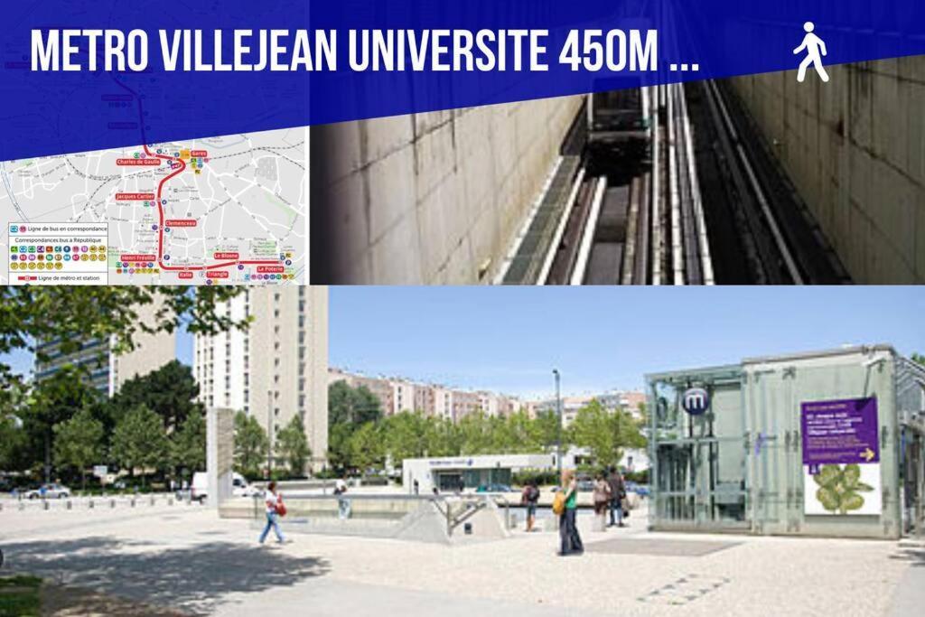 Auteuil • 4 Chambres • Wifi • Metro A 400M Rennes Exteriér fotografie