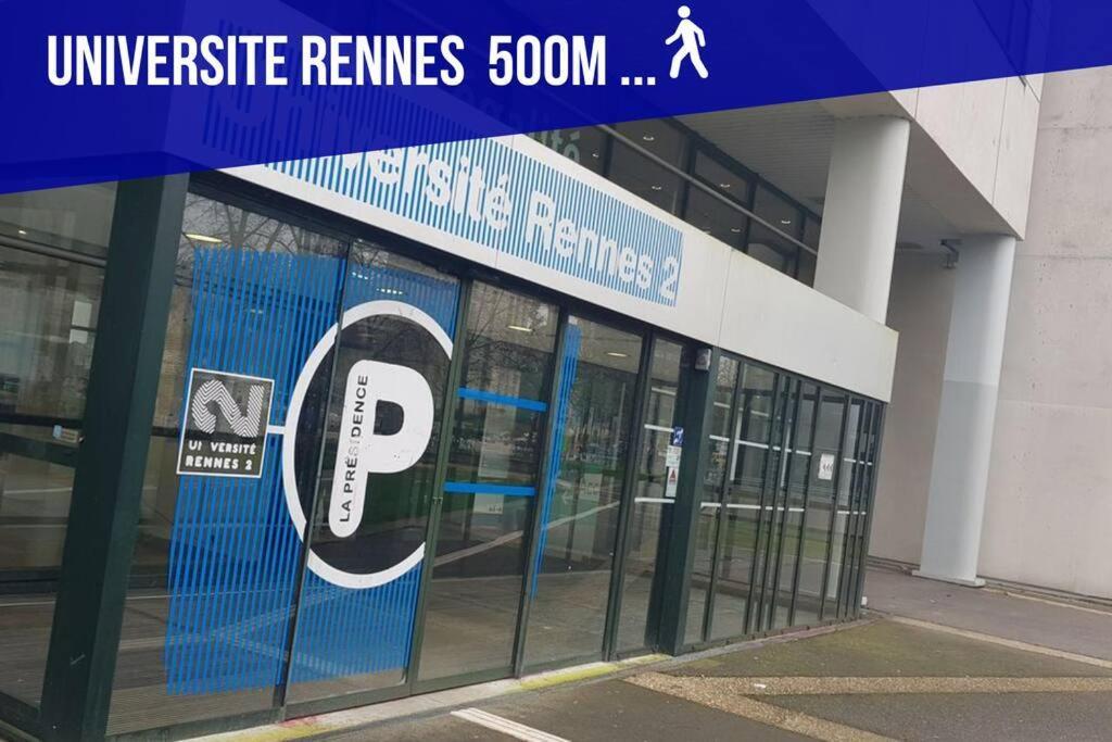 Auteuil • 4 Chambres • Wifi • Metro A 400M Rennes Exteriér fotografie