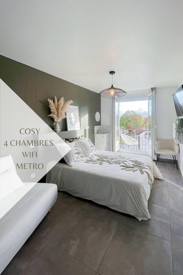 Auteuil • 4 Chambres • Wifi • Metro A 400M Rennes Exteriér fotografie